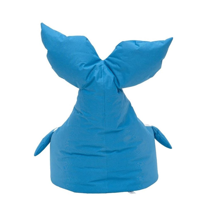 Blue and White Whale Kids Bean Bag