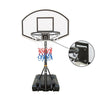 Portable Basketball Hoop 3.1ft to 4.7ft Height-Adjustable System