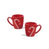 American Atelier 15oz Holiday Mug Set - Set of 2 Christmas-Themed