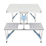 Outdoor Folding Camping Table and Chair Alloy