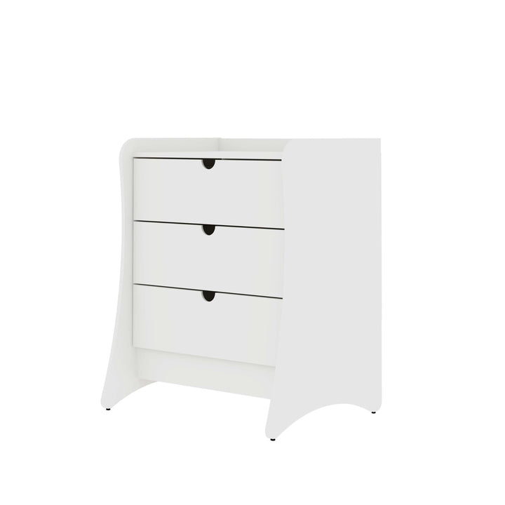 Manhattan Comfort Coney 3 Drawer Dresser for Bedroom Closet