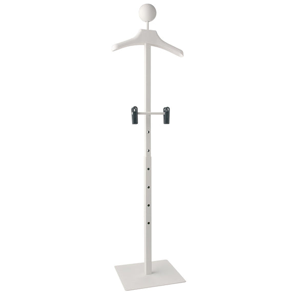 Econoco Children's Floor Standing Costumer with Hanger, White