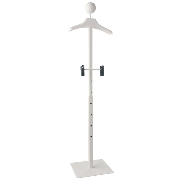 Econoco Children's Floor Standing Costumer with Hanger, White