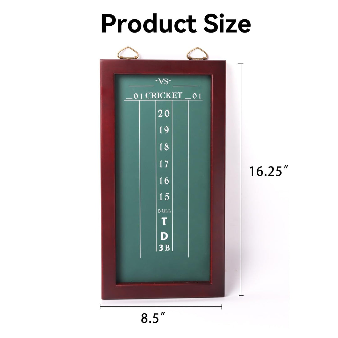 Chalk Game Scoreboard for Board Cricket 01 Games with Chalks and