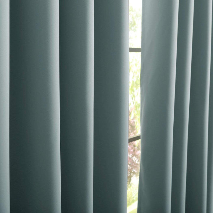 Aurora Home Thermal Insulated Blackout Grommet Top Curtain Panel Pair