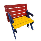 Child's Multi-Functional Armchair/Benches with Table(All-in-one) Multi Color Wood