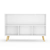 Kids Bookcase with Collapsible Fabric Drawers 35.43 * 11.02 * 23.6