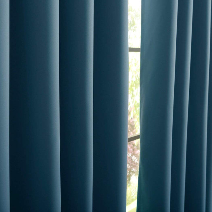 Aurora Home Thermal Insulated Blackout Grommet Top Curtain Panel Pair