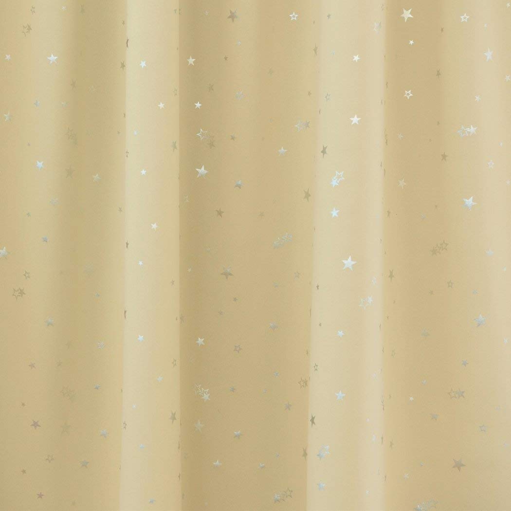 Aurora Home Star Struck Insulated Thermal Blackout Curtain Panel Pair - 52 x 84