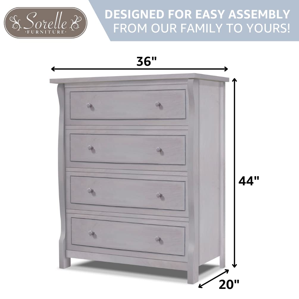 Sorelle Furniture Princeton Baby Dresser - Dresser for Nursery Kids