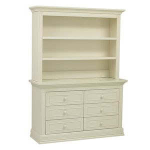 Baby Cache Montana Hutch White Traditional Wood Painted