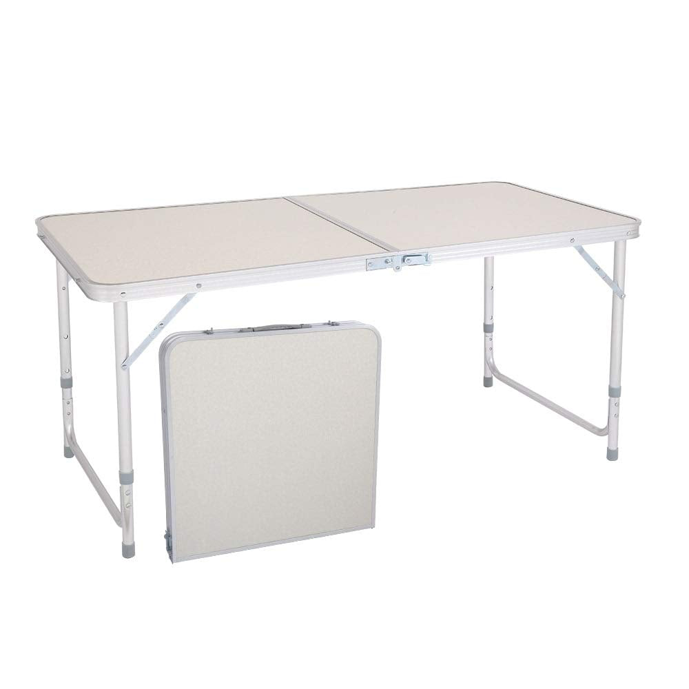 4ft Portable Camping Table Multipurpose Folding