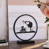 13ââ‚¬Â Kids On A Bicycle Table Lamp with Led Light Multi