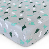 Toddler Sheet Set for Kids with Cute Print Includes A Crib Fitted