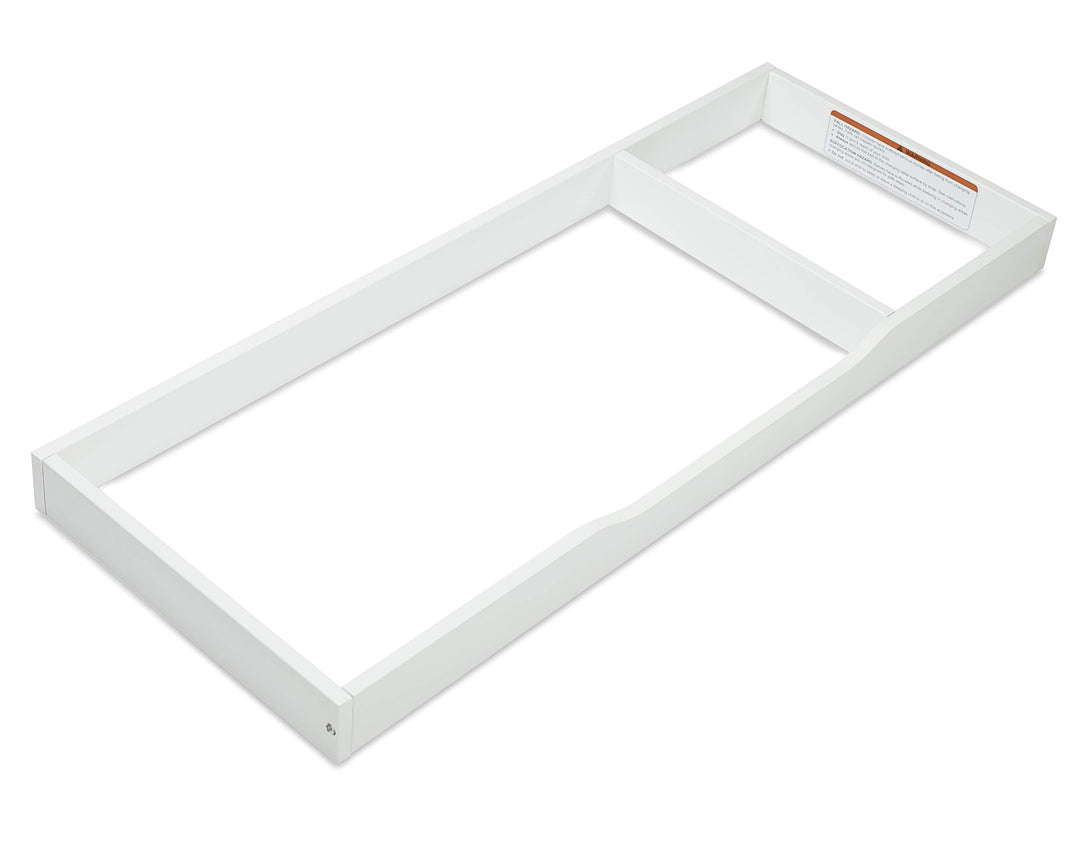 Sorelle Furniture Topper for Double Dresser, White, Crib
