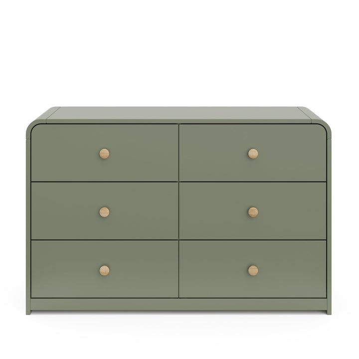 Storkcraft Santos 6 Drawer Dresser (Black) Dresser for Nursery