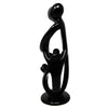 Global Crafts Hand Carved Soapstone 10-inch Tall Family Sculpture