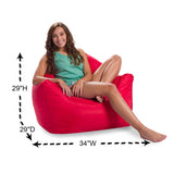 Bean Bag Chair for Kids, Teens and Adults, Comfy Chairs for your Room