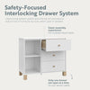 Storkcraft 3 Drawer Combo Dresser