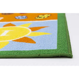 Number Learning Kids Fun Play Mat Educational Reversible Rug 1"x58"