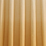 84 Inch Girls Gold Color Ombre Embroidered Curtain Single Panel