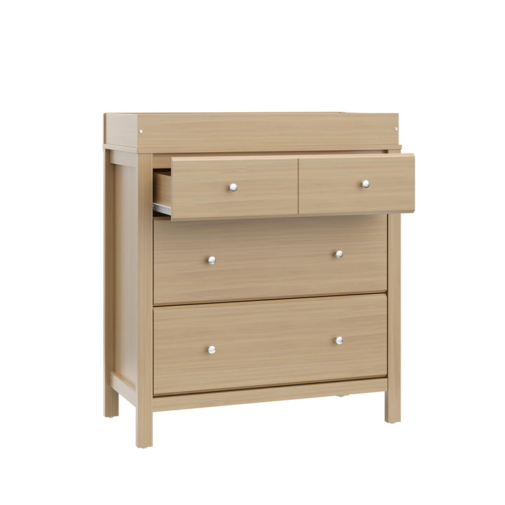 Storkcraft Carmel 3 Drawer Chest with Changing Topper (Driftwood)