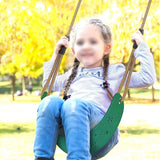 Toddler Swing Set Accessories High Back Full Bucket Seat Green