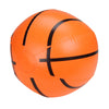 Inflatable Orange and Black 6-Panel Beach Basketball Swimming Pool Toy 16-inch 16" Plastic