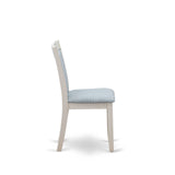 East West Furniture MZC0T15 Monza Parsons Dining Chairs - Baby