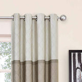 Girls Diamond Striped Curtain Single Panel