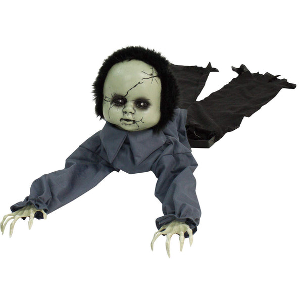 Haunted Hill Farm 41" Crawling Boy Halloween Animatronic