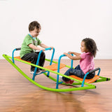 Kids Seesaw 3-Person Metal Age 3-10 59.44" l X 18.11" w 20.47" h