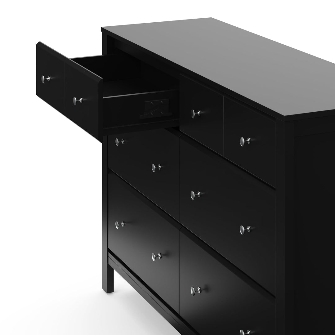 Storkcraft Horizon 6 Drawer Dresser (Black)