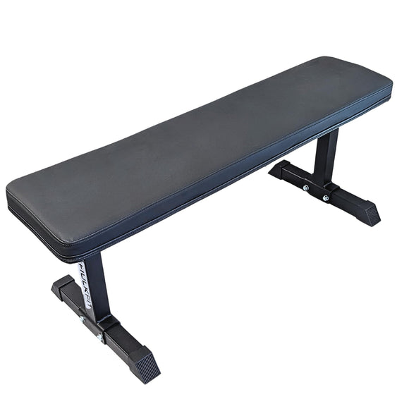 HulkFit Pro Series Flat Workout Bench - Black