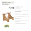 Teak Step Stool for Kids