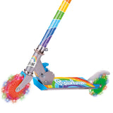 Ozbozz Rainbow Foldalbe Scooter - Light UP Wheels - Ages 5 and