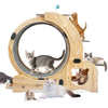 4-in-1 Upgraded Cat Running Wheel Exerciser Large Treadmill Toys