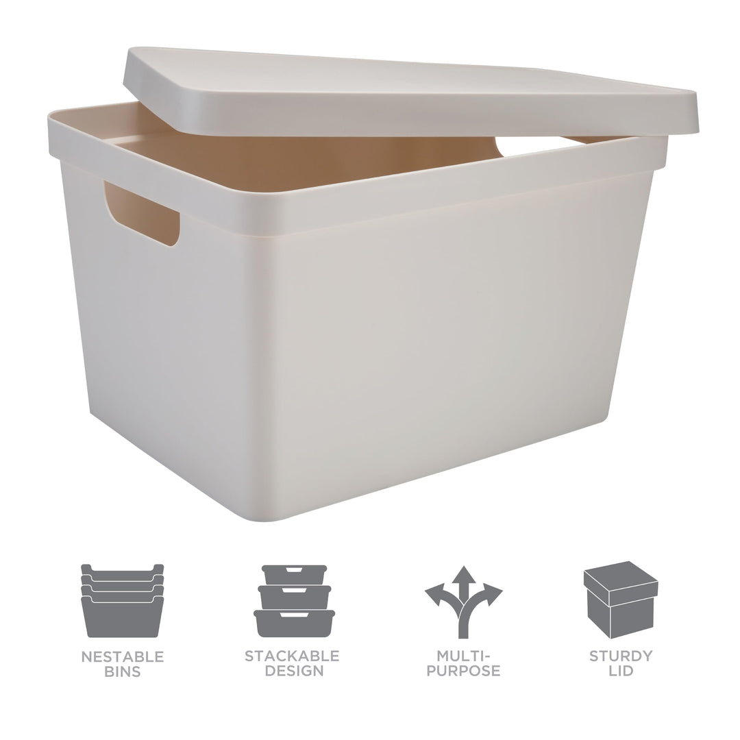 Simplify Vinto Storage Box Stackable Home Organization