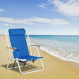 Kuke Portable Folding High Strength Beach Chair with Adjustable