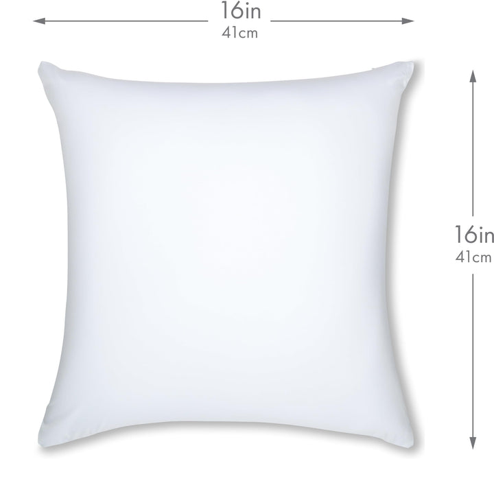 Throw Pillow Cozy Soft Microbead White: 1 Pc