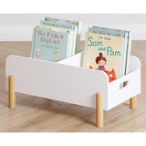 Kids Bookshelf Small Childrens Bookcase Toddler Book Rack Wooden