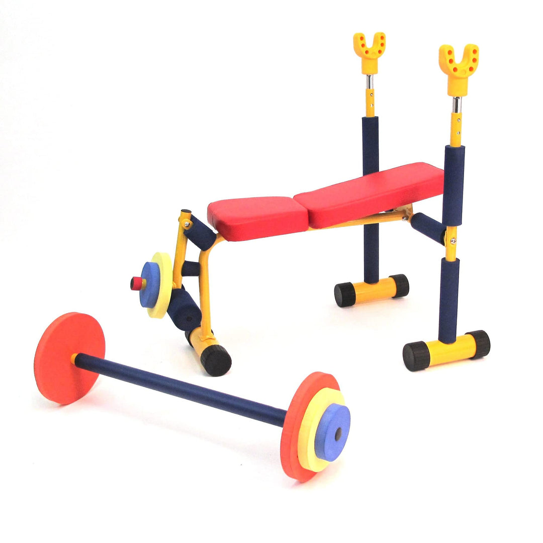 Redmon Fun and Fitness Exercise Equipment for Kids - Weight Bench