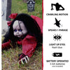 Haunted Hill Farm 43" Crawling Girl Halloween