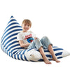 Loungie Bean Bag Covers Navy Microfiber 55"x35" Microfiber Storage