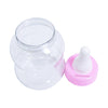 Set of 6 Pink Plastic Baby Milk Bottle Piggy Bank Shower Party Candy