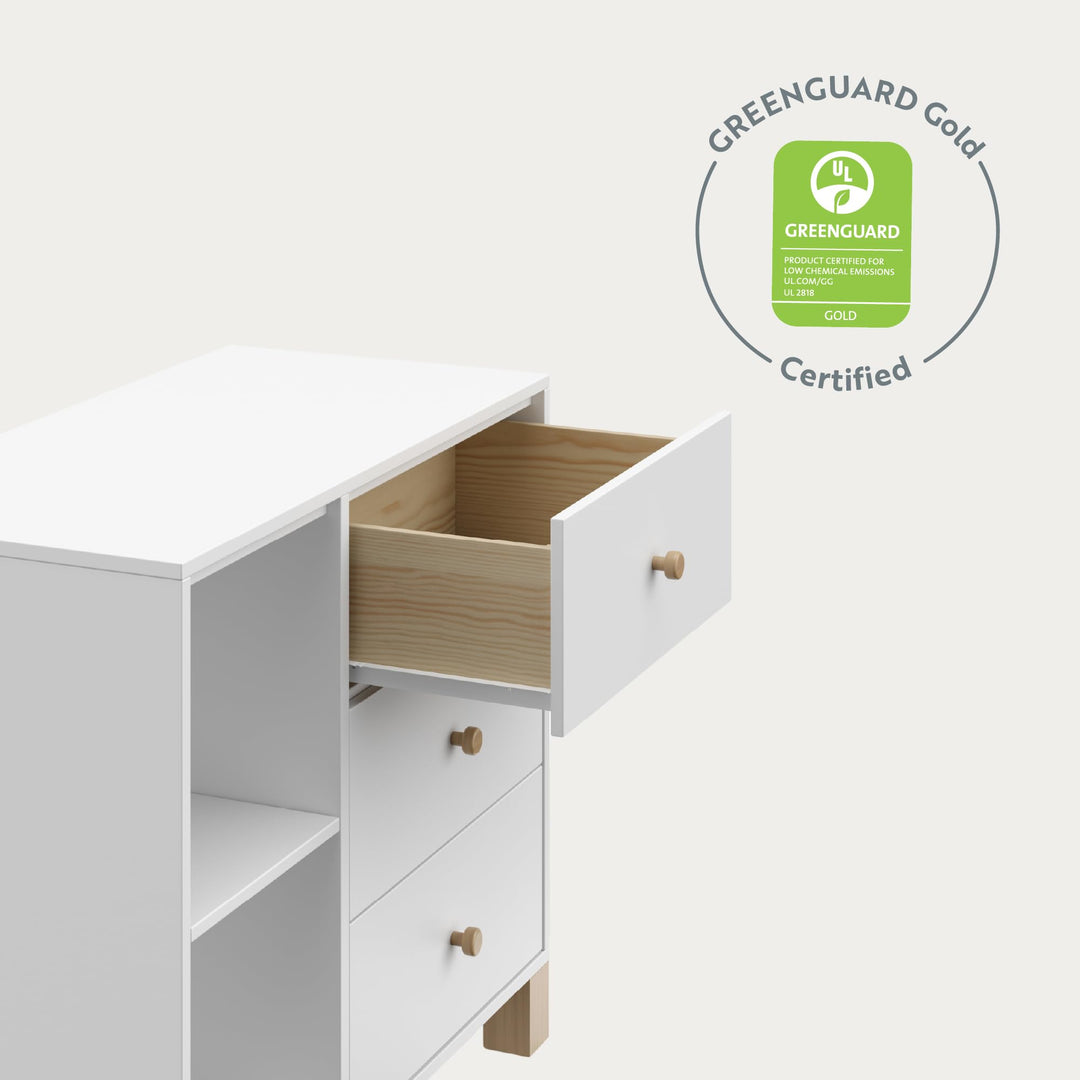 Storkcraft 3 Drawer Combo Dresser