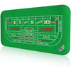 70"x35" Casino Craps Layout Mat with Carrying Bag Non-Slip Rubber Tabletop Cover