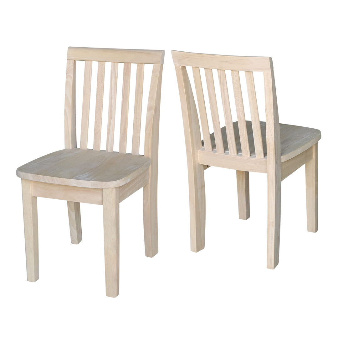 International Concepts Pair of Mission Juvenile Chairs