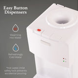 Igloo Top Loading Hot and Cold Water Dispenser Water Cooler for 5