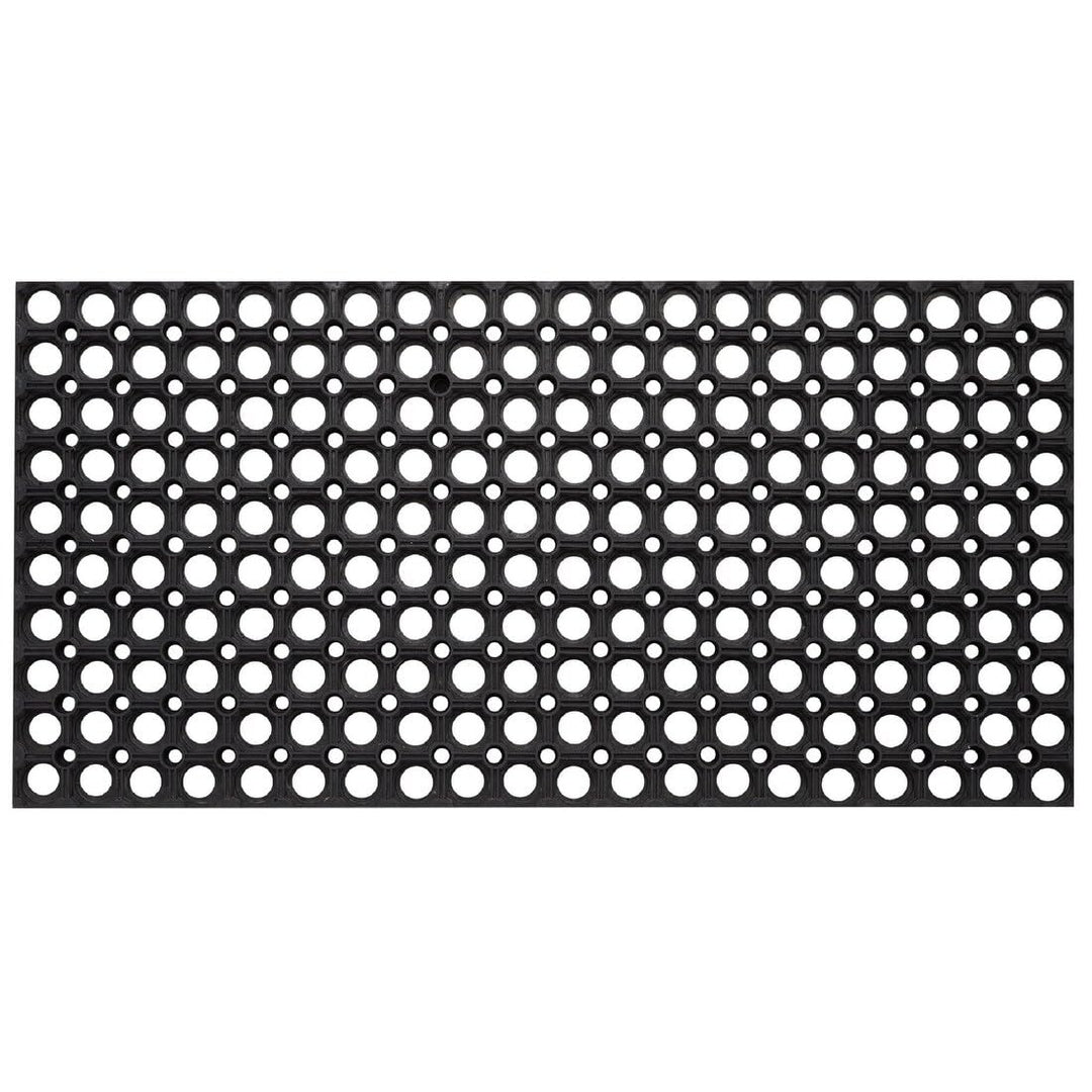 Anti-Fatigue Entrance Rubber Floor Mat 32" X 47" Black